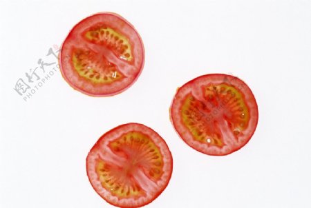西红柿片图片