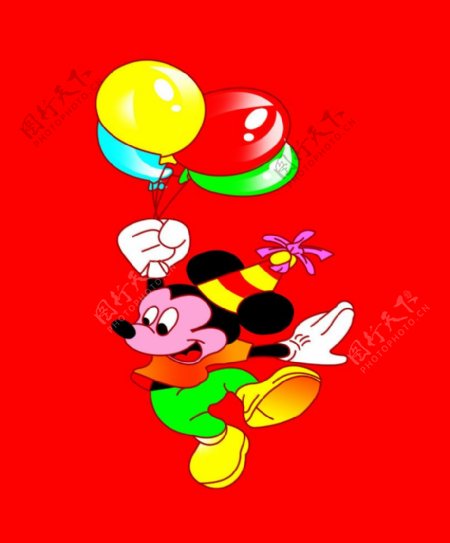 米老鼠气球图片