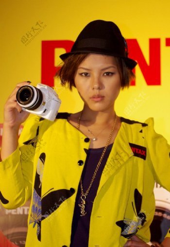 亚洲美女写真中国模特广告图片