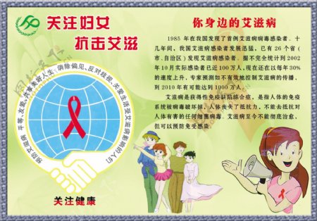 抗击艾滋图片