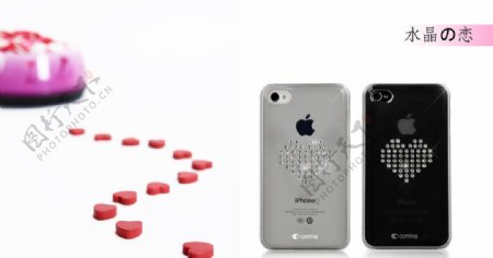 iPhone4S水晶保护壳图片