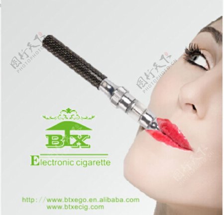 电子烟创意广告图片