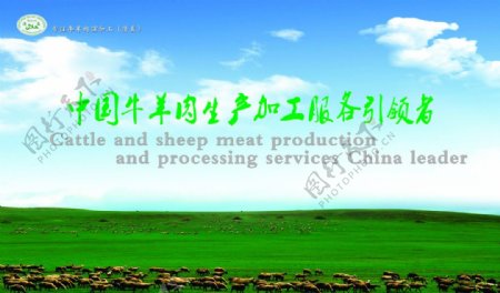 牛羊肉广告图片