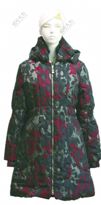 羽绒服羽绒服模特图片