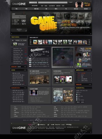 韩国网页电影模版图片