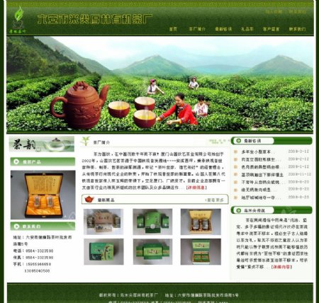 茶叶网站图片