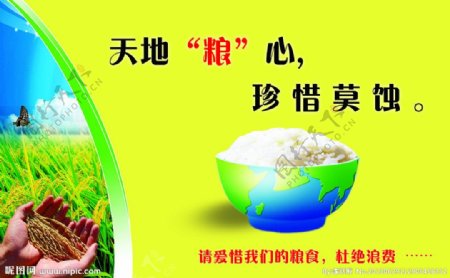 米饭宣传页图片