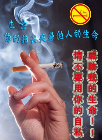 禁止吸烟警示标语图片