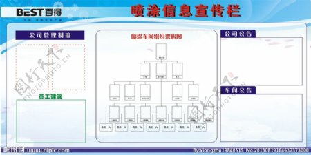 信息宣传栏图片