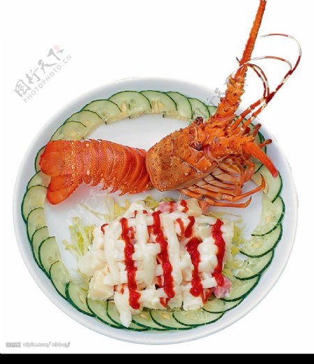 龙虾美味图片
