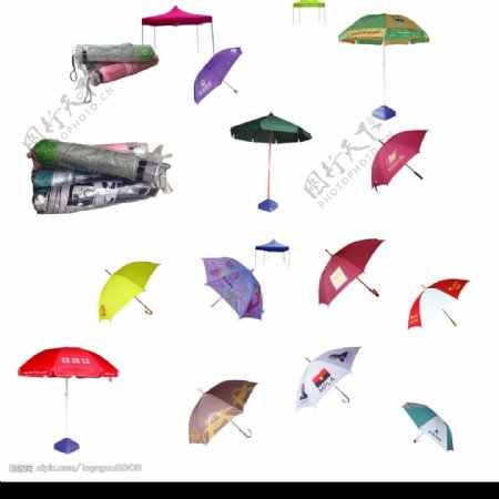 雨伞账篷图片