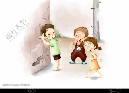 韩国儿童插画2图片