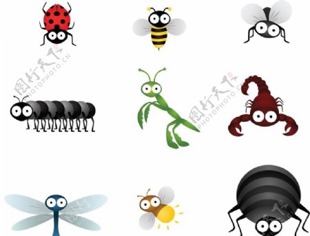 昆虫图标图片