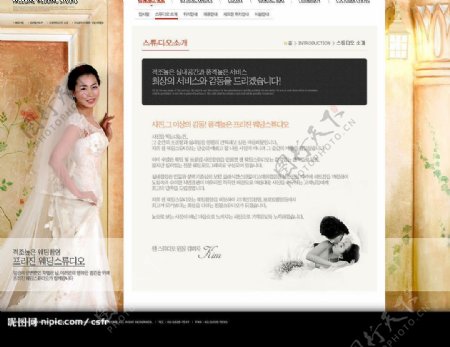 婚纱摄影网页2图片