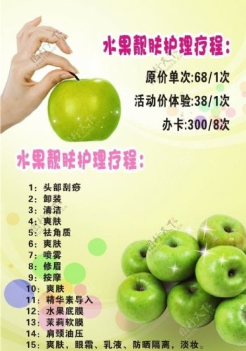 水果护肤疗程图片