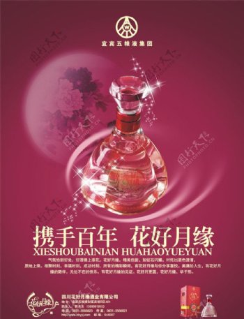 五粮液花好月缘酒图片