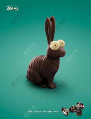 Zaini糖果公司巧克力兔图片