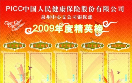 PICC中国人保年度精英榜图片