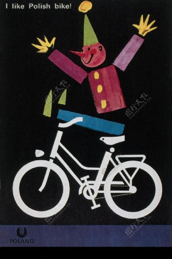 经典自行车广告0032