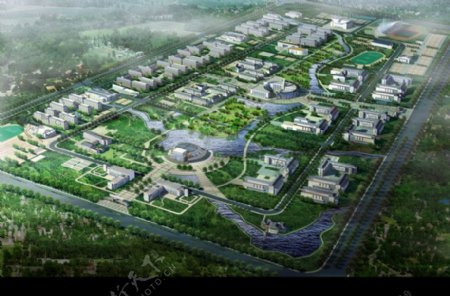 安徽师范大学新小区总体规划设计0008