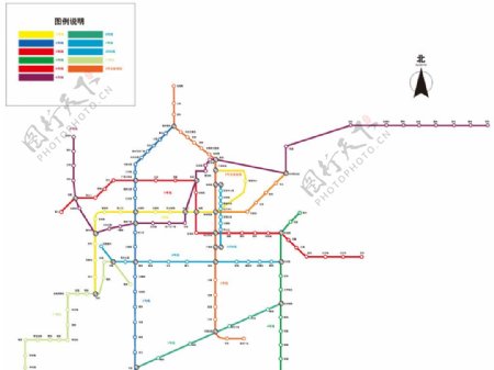 广州地铁矢量图