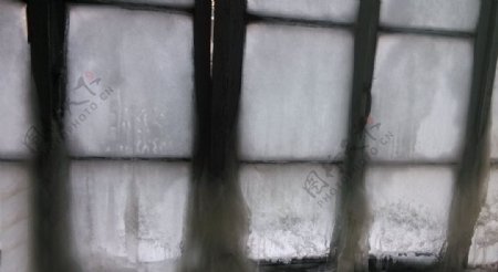窗台的冰