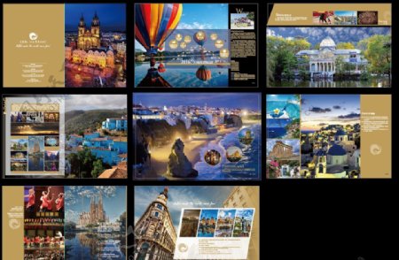 国外旅游画册