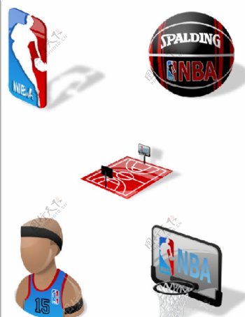 NBA常用精品图标