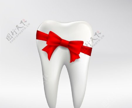 精美牙齿广告设计矢量素材
