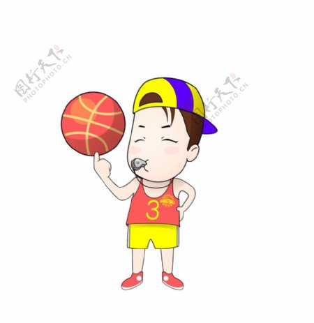 篮球小子卡通形象