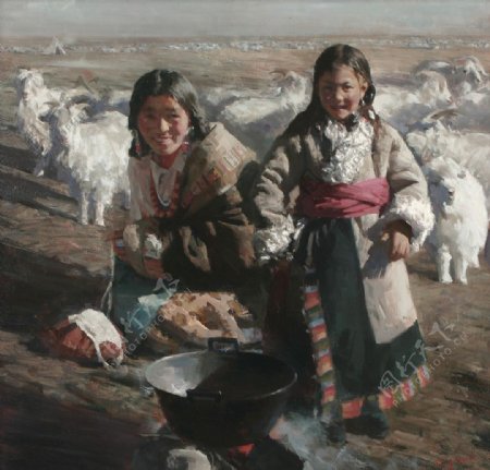 藏族牧羊人