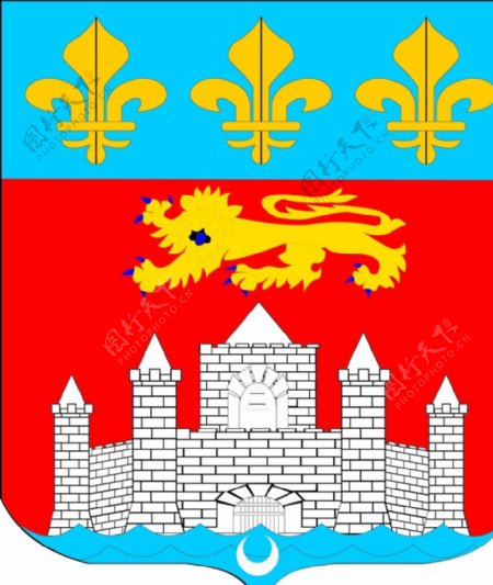 狮子城堡徽标
