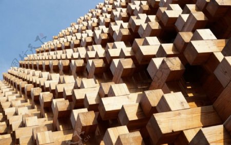 木结构建筑物高清