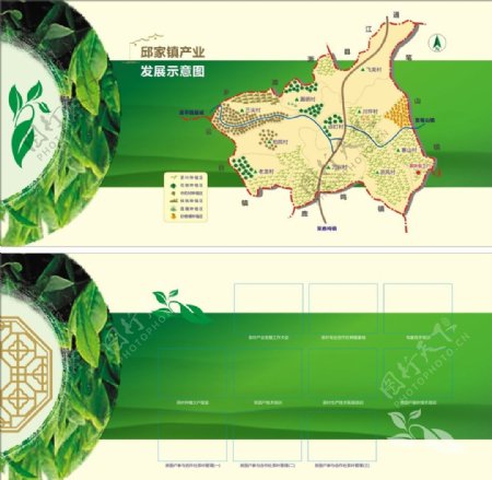 茶产业发展分布图