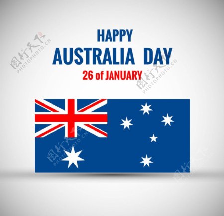 澳大利亚国庆日卡标志