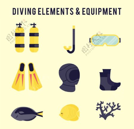 平板潜水设备