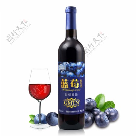 蓝莓酒主图