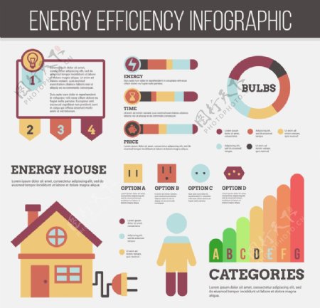 效率能源信息图表