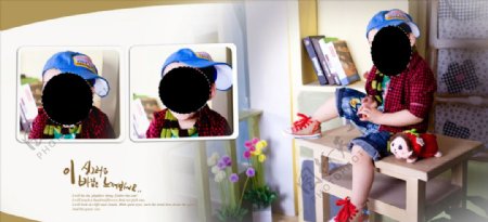 2017方册外景儿童模板摄影