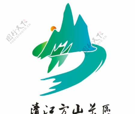 清江方山景区logo