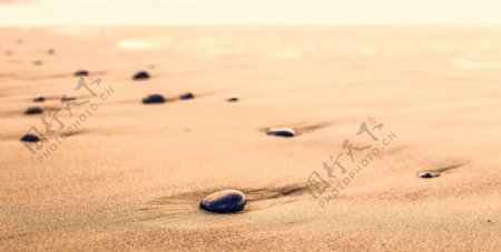 沙滩石头