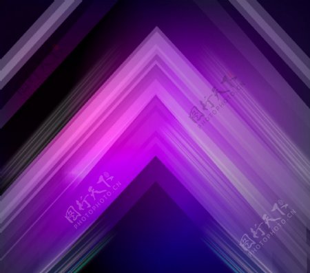 紫色系三角形背景矢量图