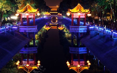 武汉东西湖夜景