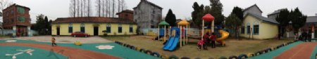 全景幼儿园照片