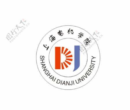 上海电机学院校标