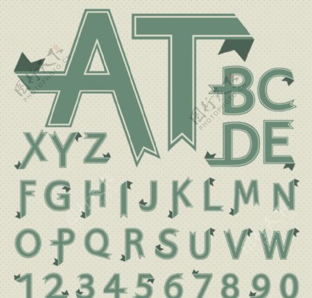 折纸字母