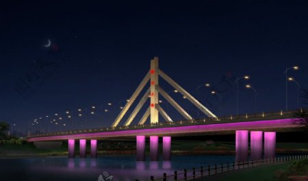 大桥灯光设计
