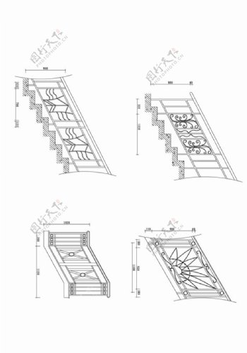 楼梯CAD图纸