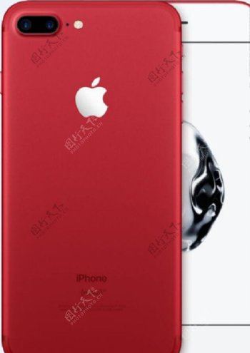 苹果7红色高清图
