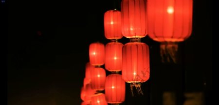 中国传统喜庆节日大红灯笼